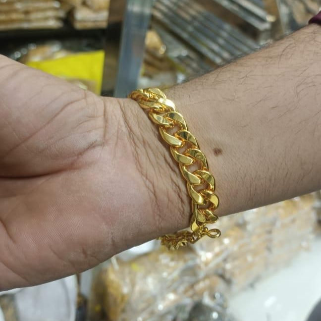 Gold Cuban Bracelet Men