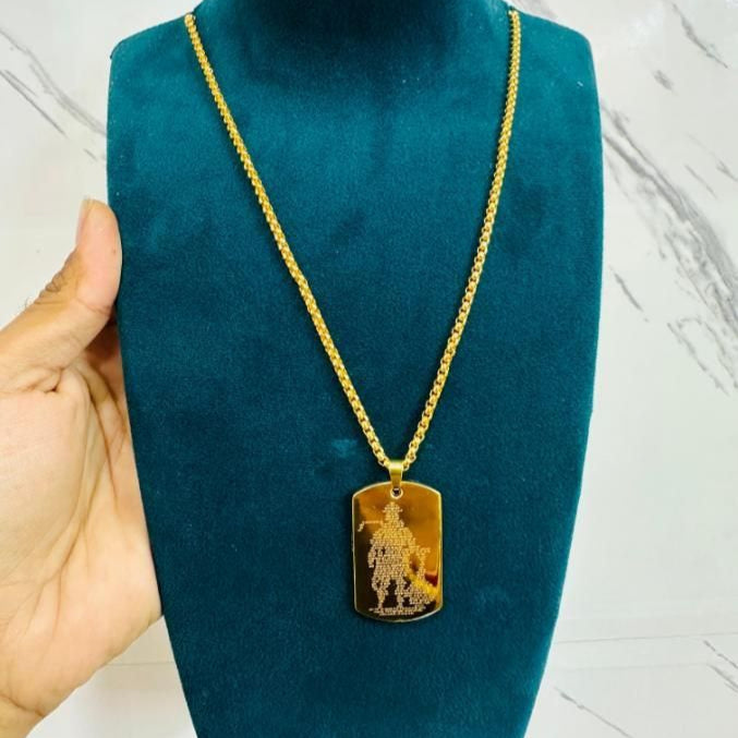 Hanuman Chalisha Chain & Pendant