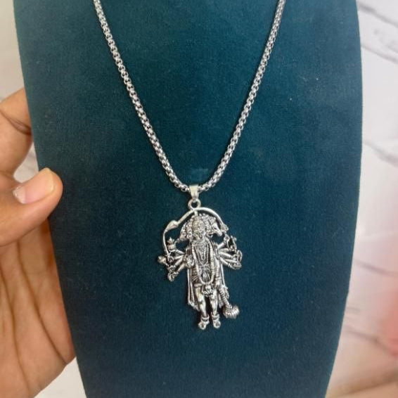 5 Mukhi Standing Hanumanji Pendant with Chain