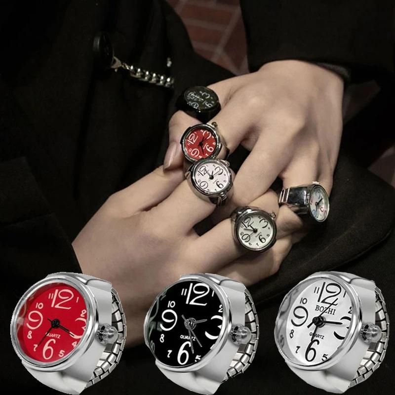 Unisex Ring Watch Analogue Quartz
