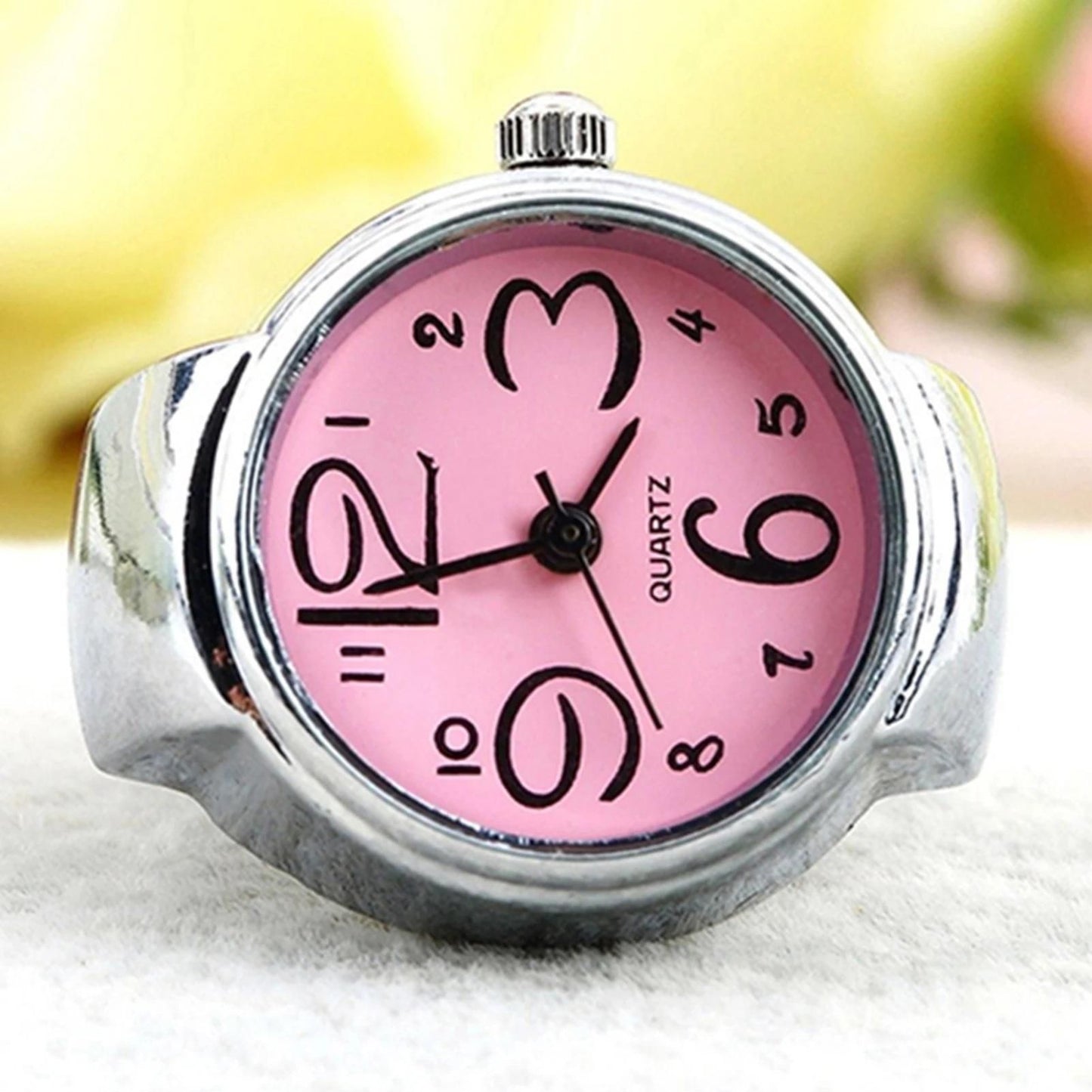 Unisex Ring Watch Analogue Quartz