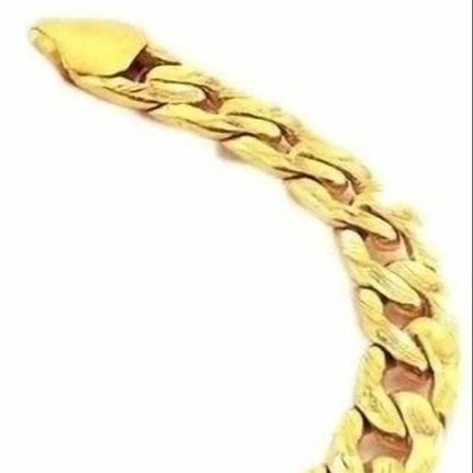 Gold Cuban Bracelet Men