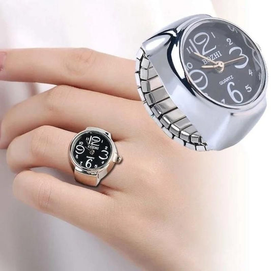 Unisex Ring Watch Analogue Quartz