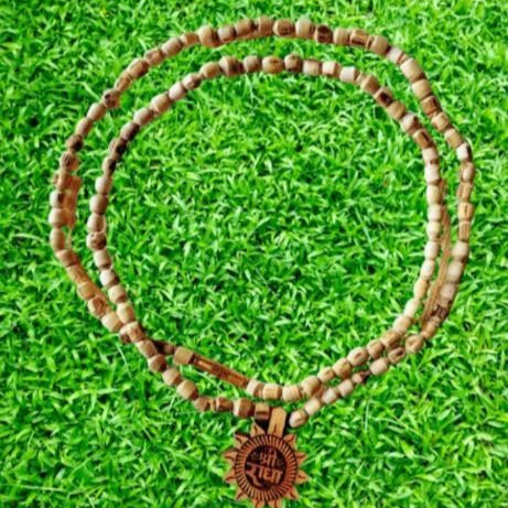 Tulsi Mala With Radha Name Pendant